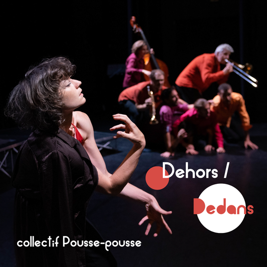 Pochette de : DEHORS / DEDANS - COLLECTIF POUSSE-POUSSE (CD)