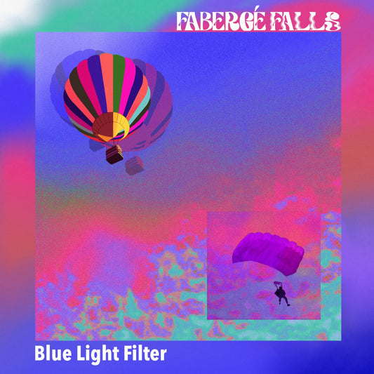 Pochette de : BLUE LIGHT FILTER - FABERGÉ FALLS (DOUBLE VINYLE 33T)