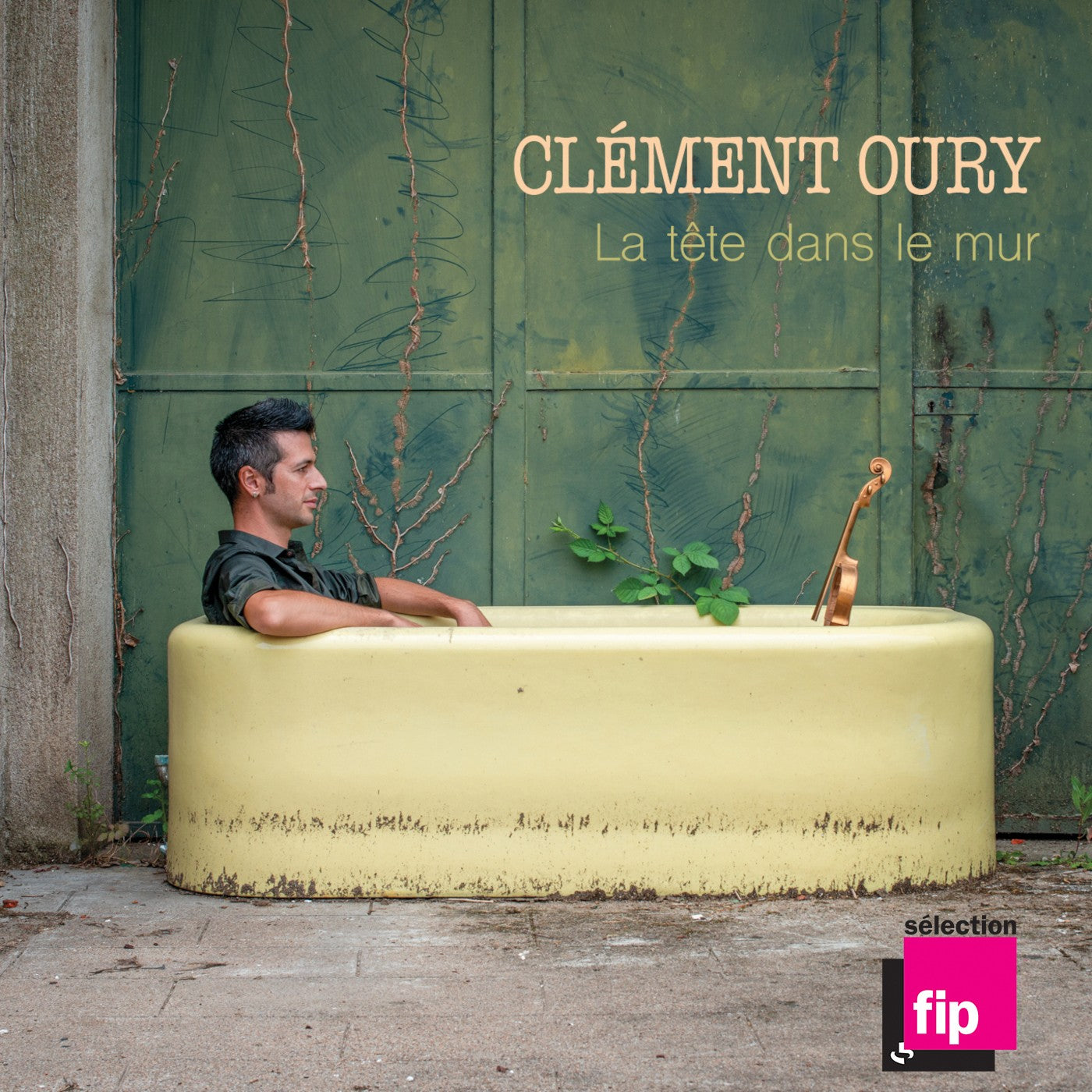 Pochette de : LA TETE DANS LE MUR - CLÉMENT OURY (VINYLE 33T)