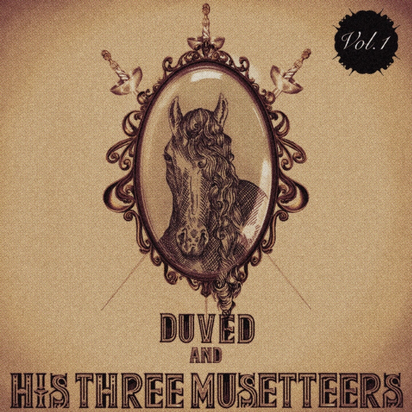 Pochette de : DUVED AND HIS THREE MUSETTEERS, VOLUME 1 - DUVED AND HIS THREE MUSETTEERS (CD)