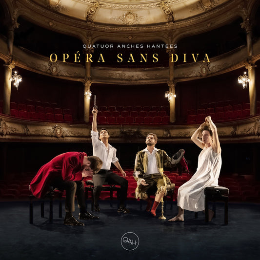 Pochette de : OPÉRA SANS DIVA - QUATUOR ANCHES HANTÉES (CD)
