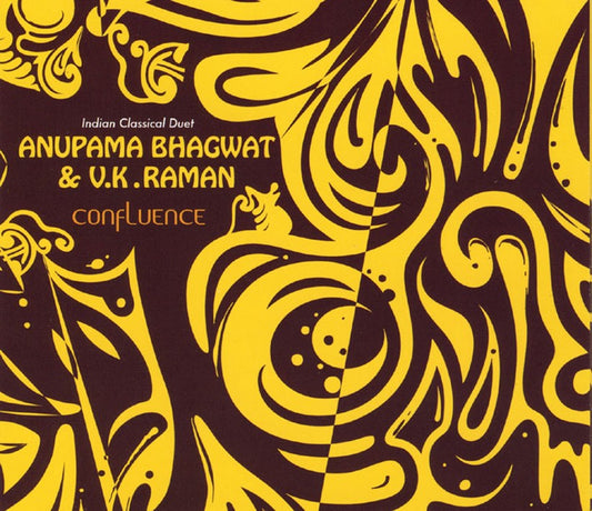 Pochette de :  CONFLUENCE  - ANUPAMA BHAGWAT / V.K. RAMAN (CD)