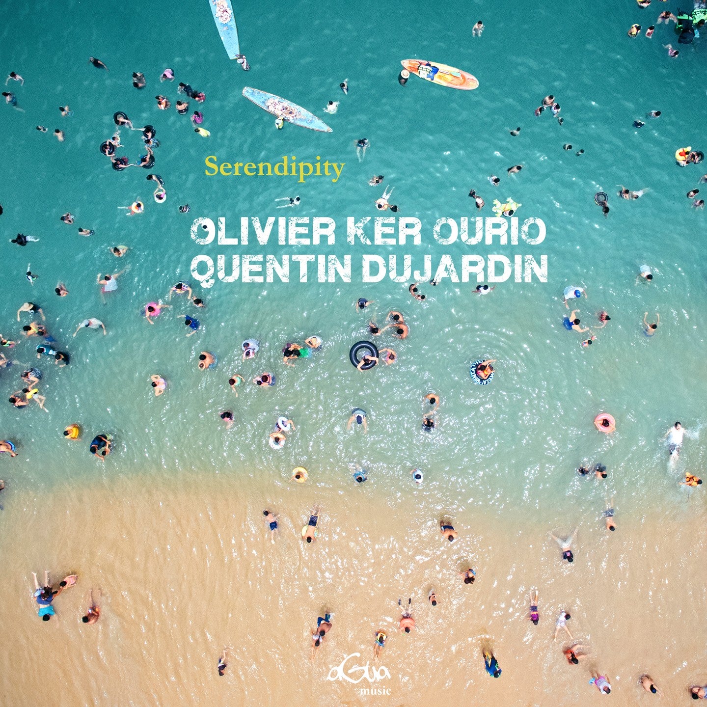 Pochette de : SERENDIPITY - QUENTIN DUJARDIN & OLIVIER KER OURIO (CD)