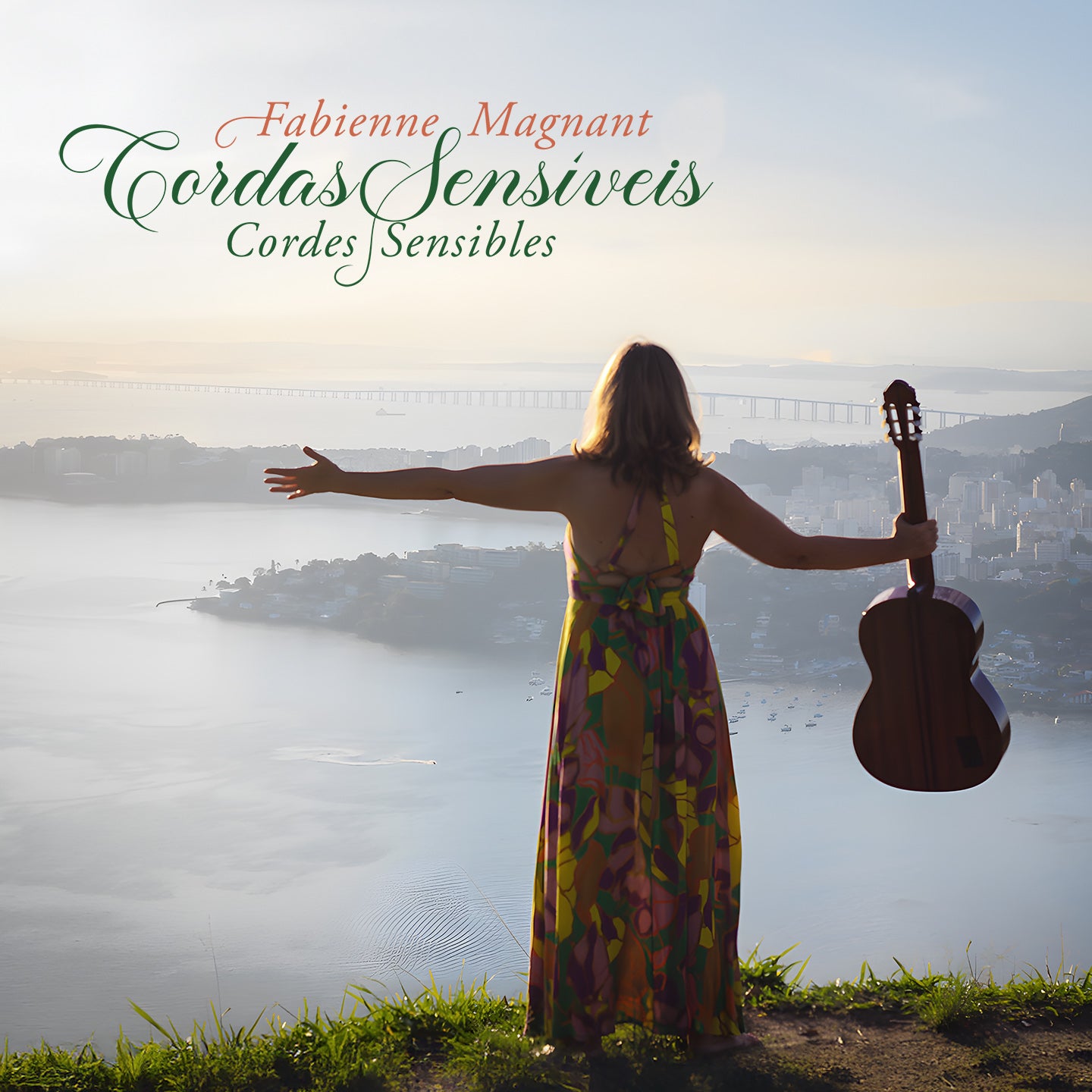 Pochette de : CORDES SENSIBLES/CORDAS SENSIVEIS - FABIENNE MAGNANT (CD)