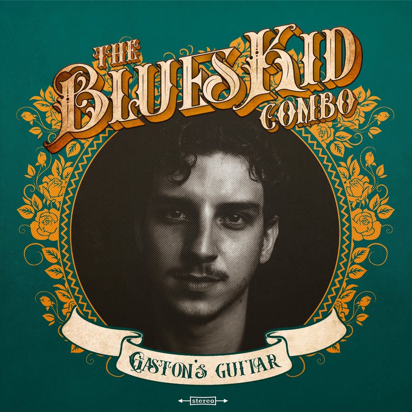Pochette de : GASTON'S GUITAR - THE BLUES KID COMBO (VINYLE 33T)