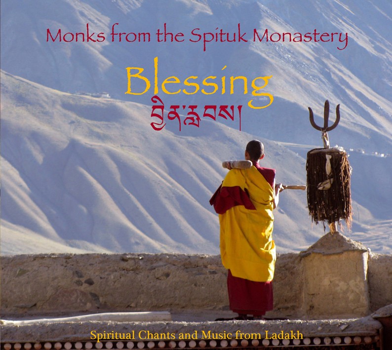 Pochette de :  MONKS FROM THE SPITUK MONASTERY : BLESSING  - TIBET (CD)