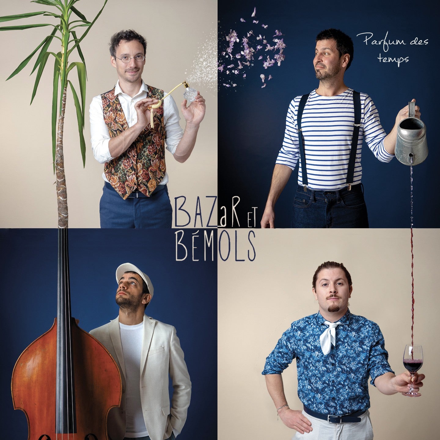 Pochette de : PARFUM DES TEMPS - BAZAR ET BÉMOLS (CD)