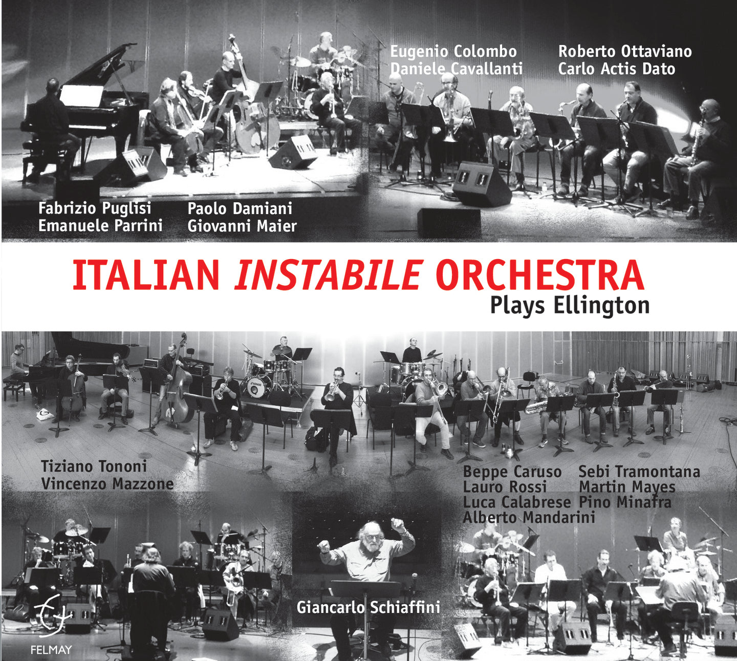 Pochette de : PLAYS ELLINGTON - ITALIAN INSTABILE ORCHESTRA (CD)