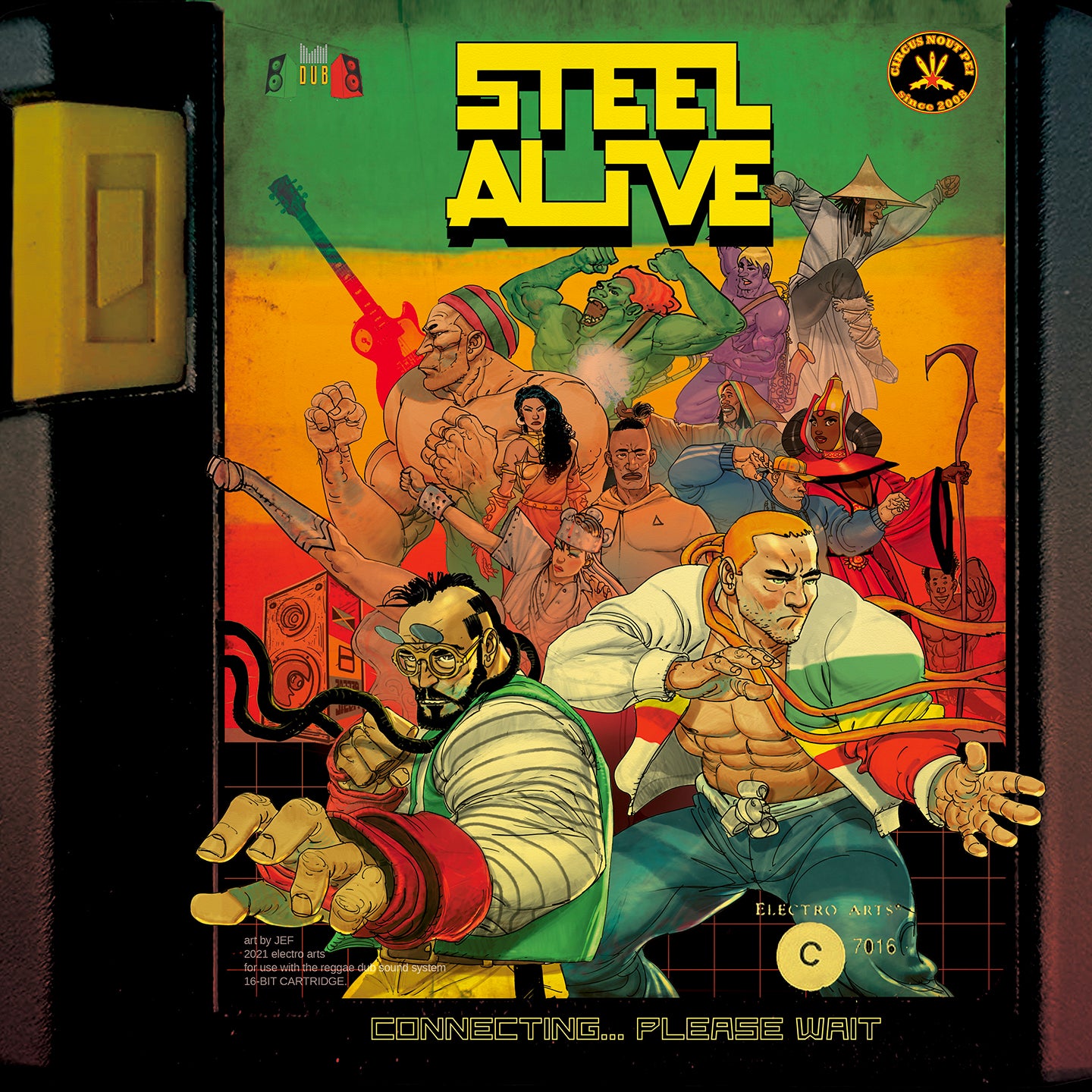 Pochette de : CONNECTING...PLEASE WAIT - STEEL ALIVE (CD)