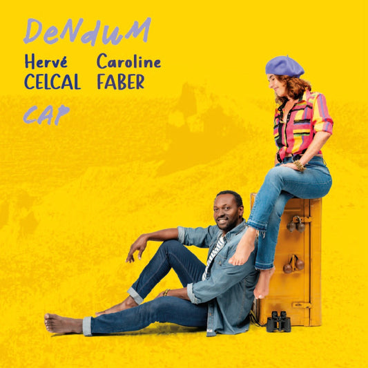 Pochette de : CAP - HERVÉ CELCAL & CAROLINE FABER (DENDUM) (VINYLE 33T)