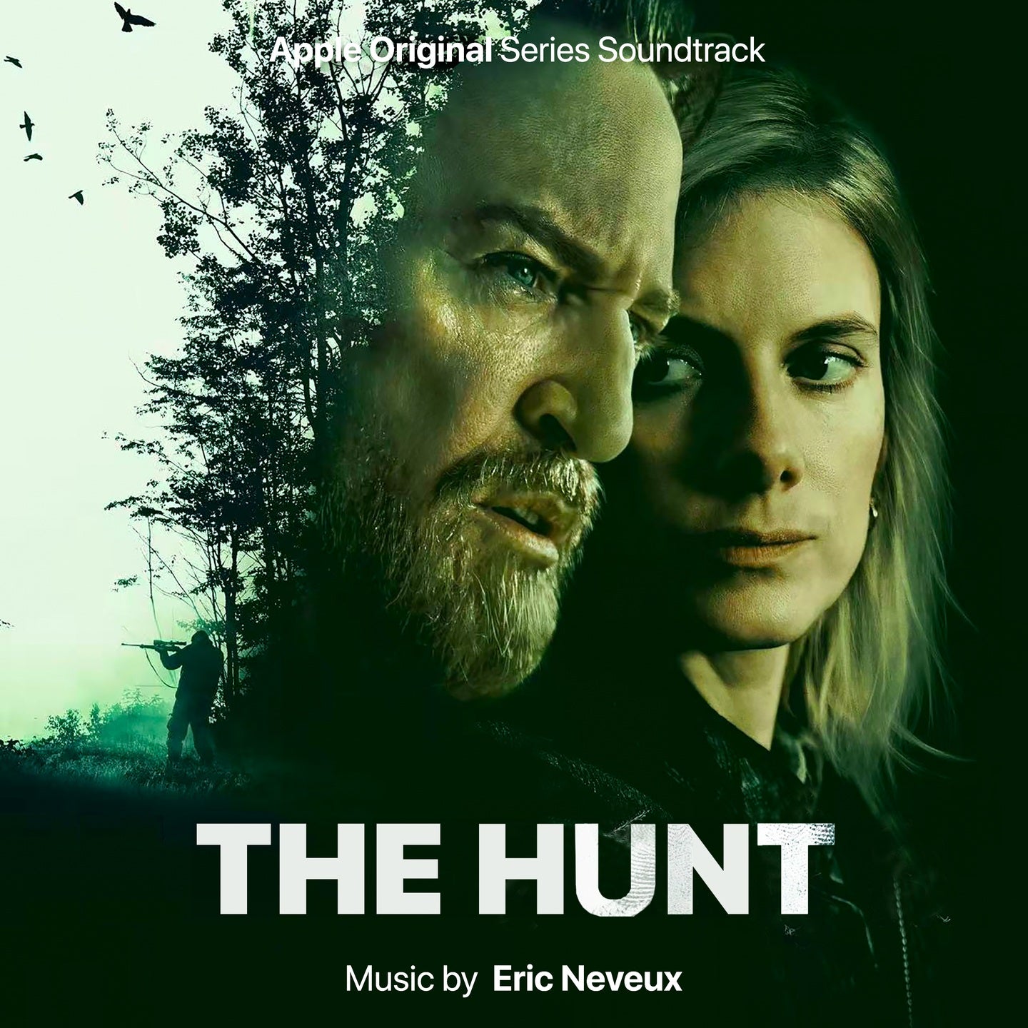 Pochette de : THE HUNT (APPLE ORIGINAL SERIES SOUNDTRACK) - ERIC NEVEUX (CD)