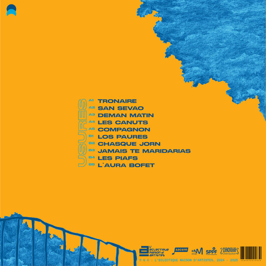 Pochette de : USURES - LES MÉCANOS (VINYLE 33T)