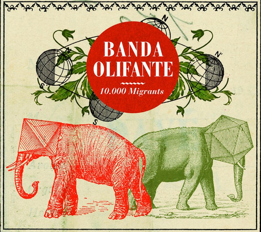 Pochette de : 10.000 MIGRANTS - BANDA OLIFANTE (CD)
