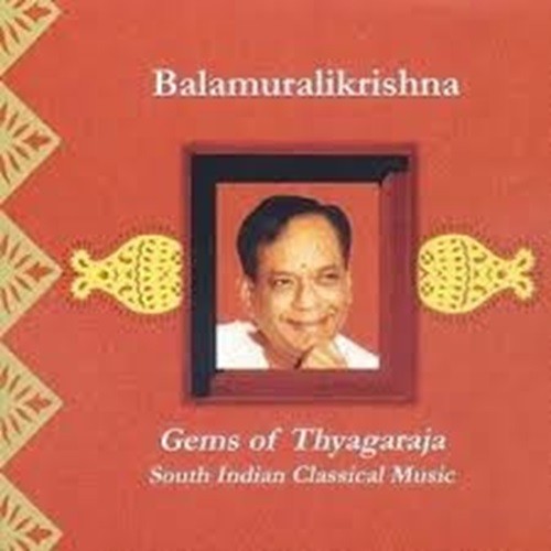 Pochette de :  GEMS OF THYAGARAJA  - BALAMURALIKRISHNA (CD)