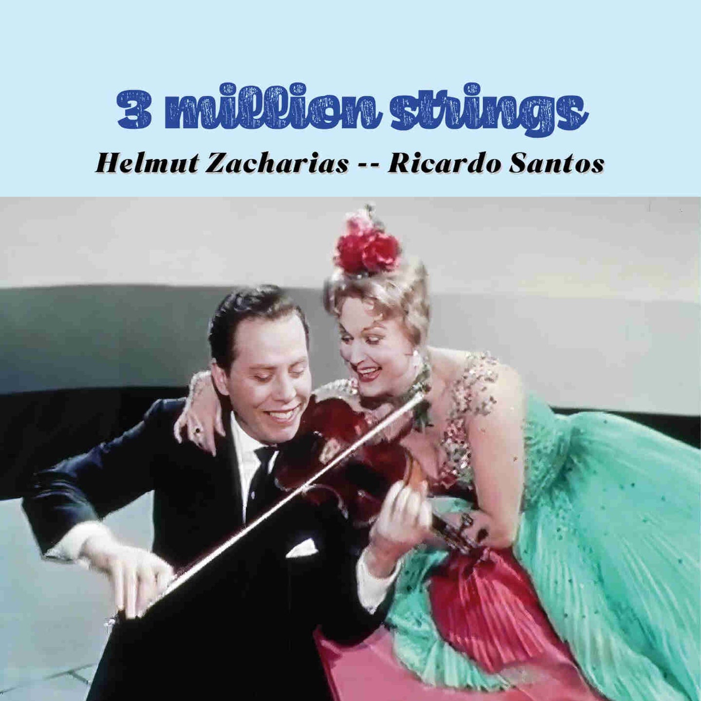 Pochette de : 3 MILLION STRINGS - HELMUT ZACHARIAS (CD)