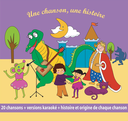 Pochette de : UNE CHANSON, UNE HISTOIRE - LUCAS FREBOURG & MELANIE PREZE (CD)