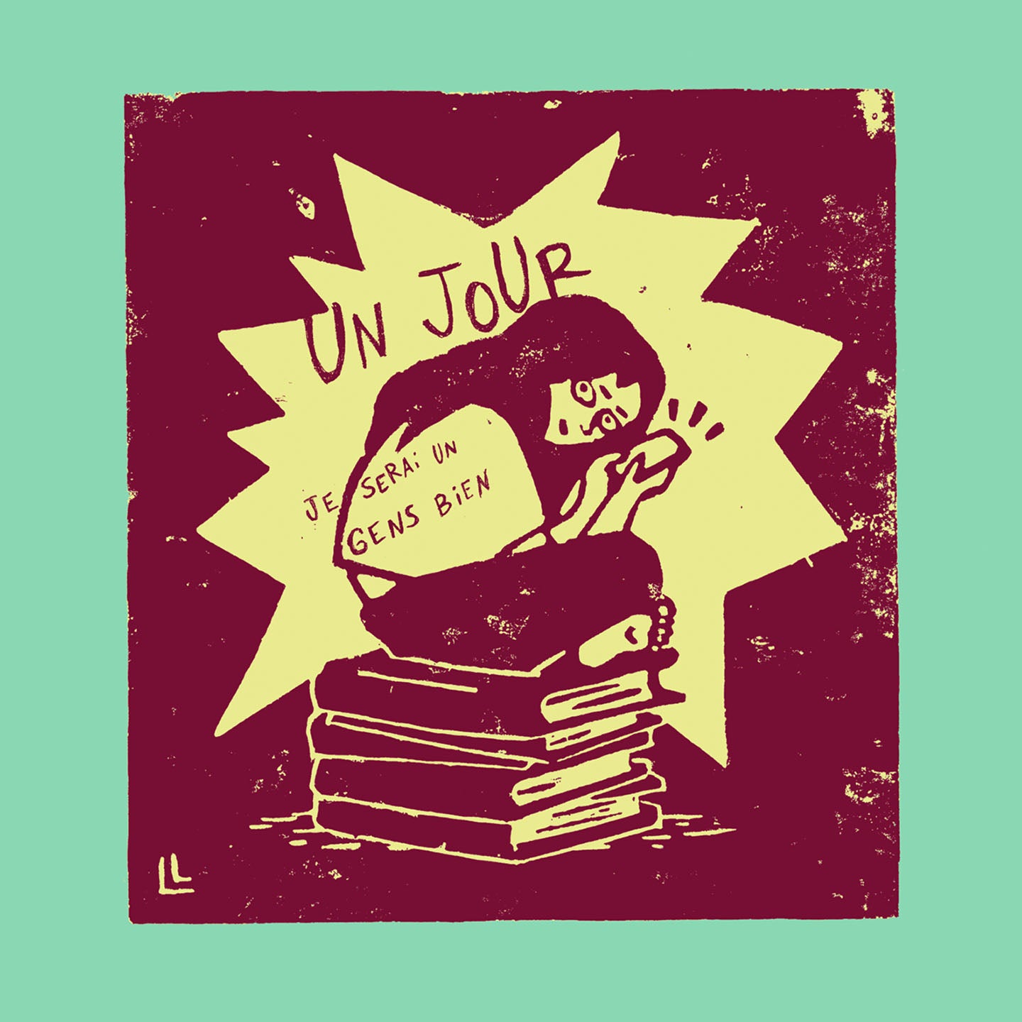 Pochette de : UN JOUR JE SERAI UN GENS BIEN - LILY LUCA (CD)