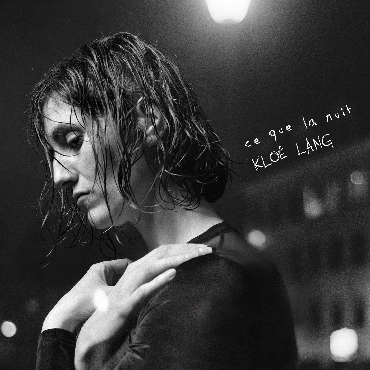 Pochette de : CE QUE LA NUIT - KLOÉ LANG (CD)