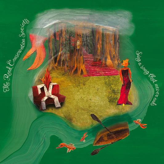 Pochette de : THE REED CONSERVATION SOCIETY : SING A SONG THAT NEVER ENDS - THE REED CONSERVATION SOCIETY (VINYLE 33T)