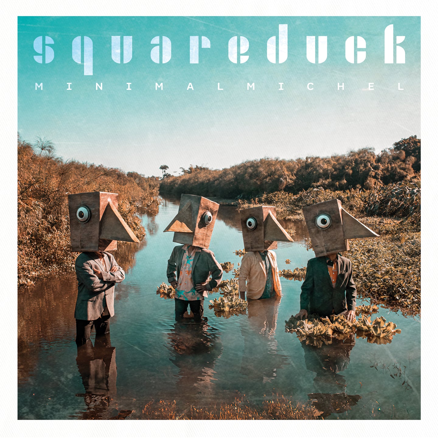 Pochette de : MINIMAL MICHEL - SQUAREDUCK (VINYLE 33T)
