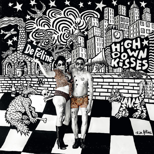 Pochette de : HIGH DOWN KISSES (VN) - DE FĂLINE (VINYLE 33T)