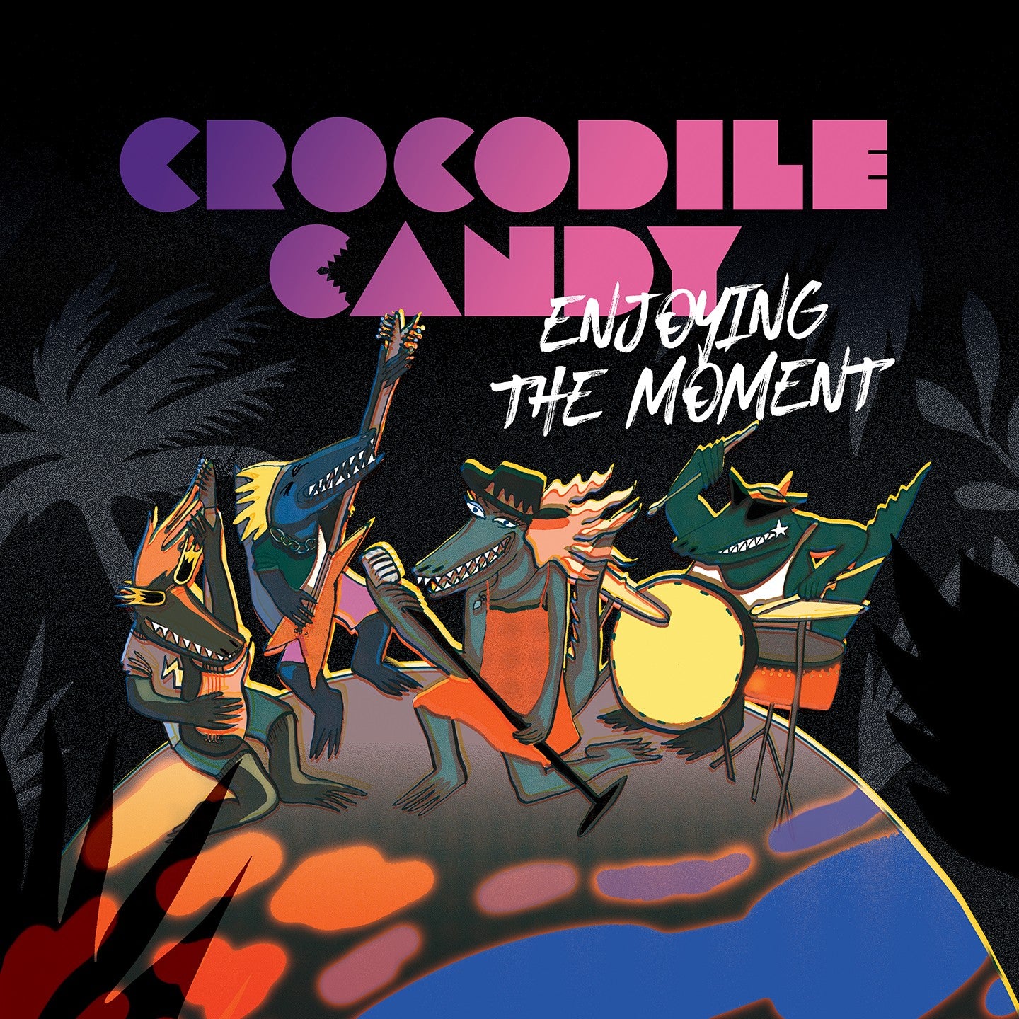 Pochette de : ENJOYING THE MOMENT - CROCODILE CANDY (VINYLE 33T)