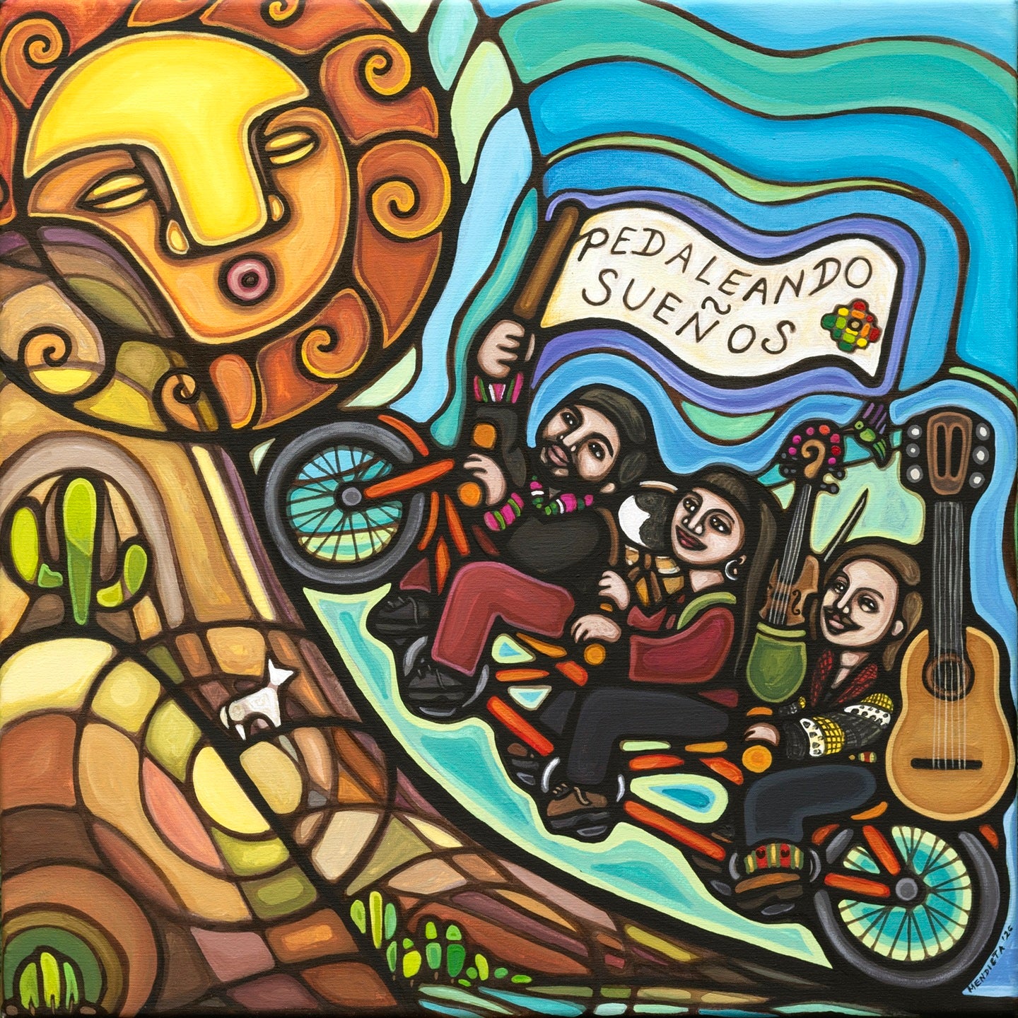Pochette de : PEDALEANDO SUEÑOS - TRIO TIKISMIKIS (CD)
