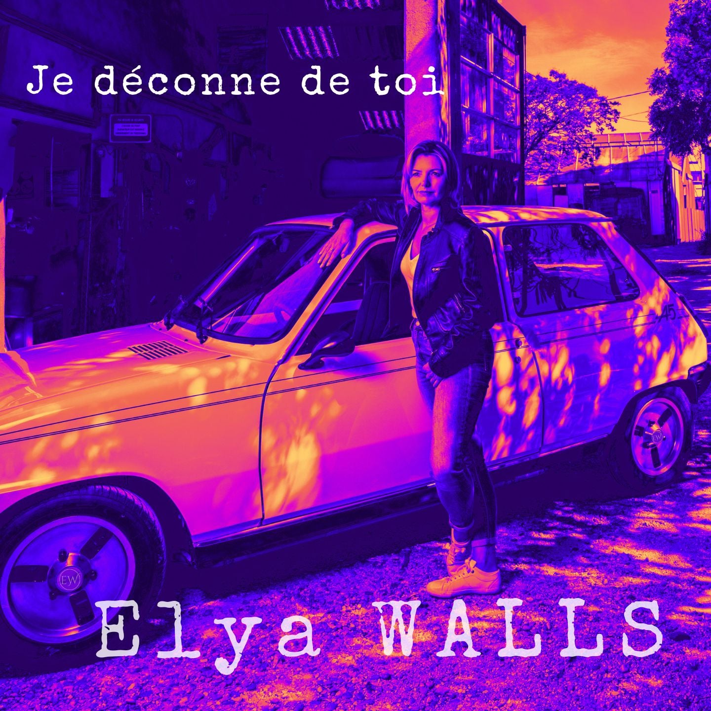 Pochette de : JE DECONNE DE TOI - ELYA WALLS (VINYLE 45T)