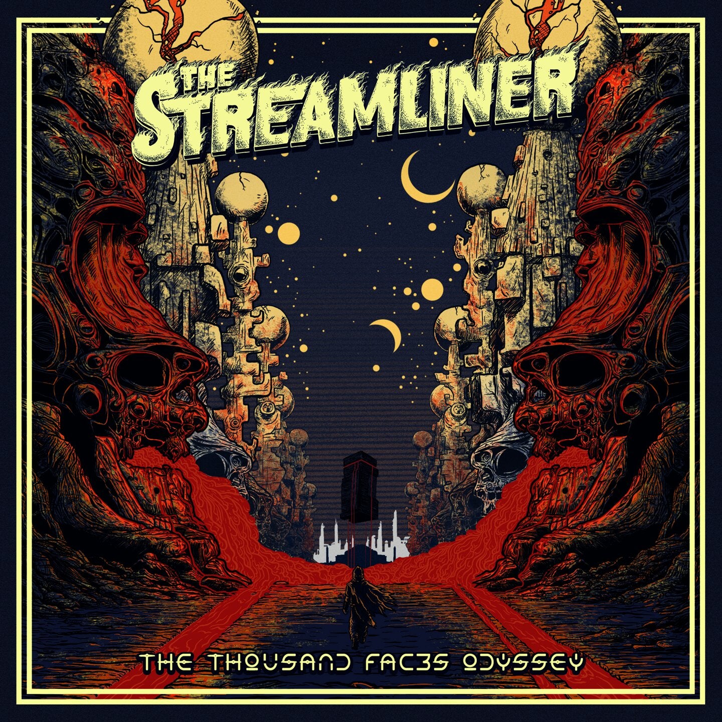 Pochette de : THE THOUSAND FACES ODYSSEY - THE STREAMLINER (CD)