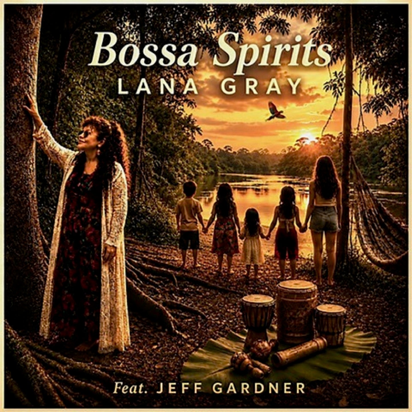 Pochette de : BOSSA SPIRITS - LANA GRAY (CD)