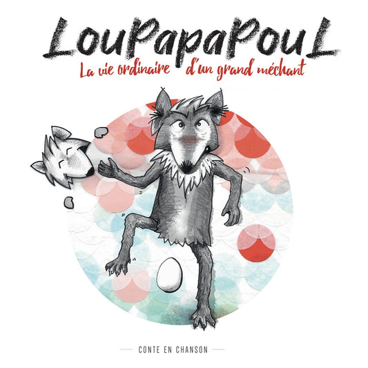Pochette de : LOUPAPAPOUL - ROMAIN LATELTIN, THÉOPHILE ARDY (LIVRE CD)