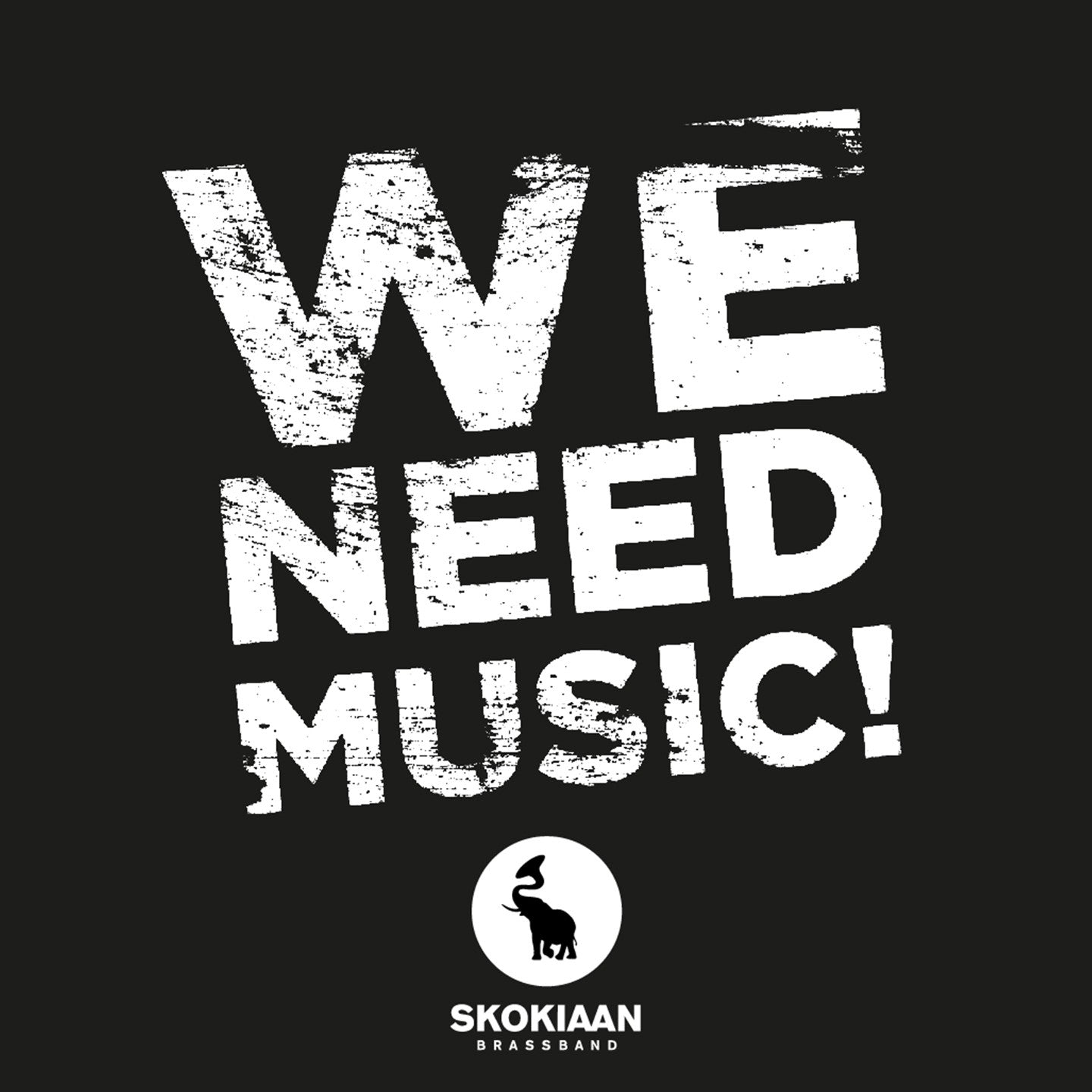 Pochette de : WE NEED MUSIC ! - SKOKIAAN BRASS BAND (CD)