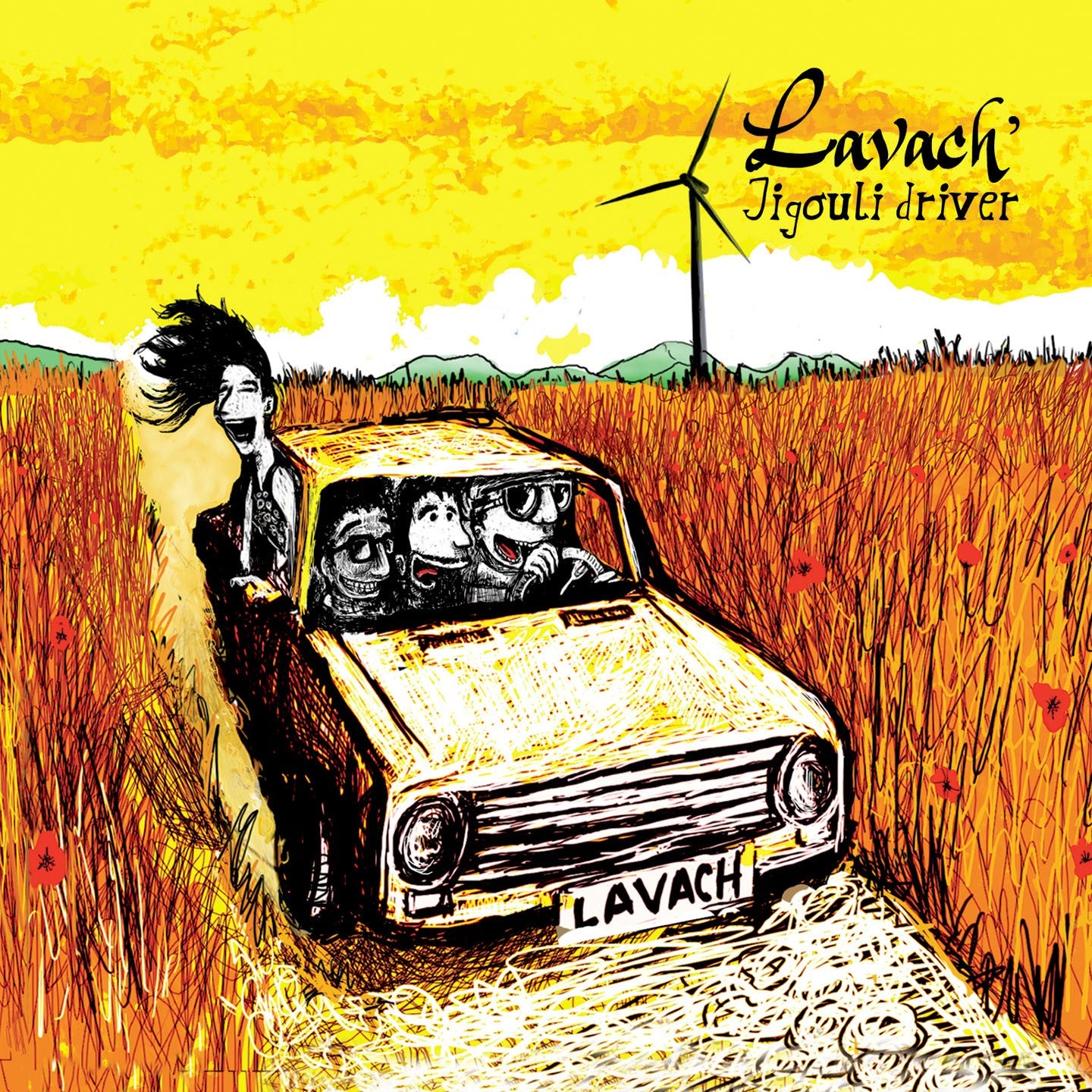 Pochette de : JIGOULI DRIVER - LAVACH  (CD)