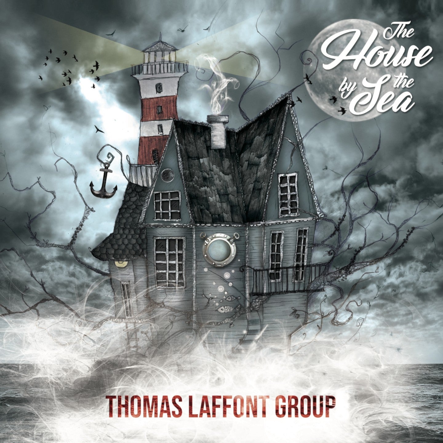 Pochette de : THE HOUSE BY THE SEA - THOMAS LAFFONT GROUP (CD)