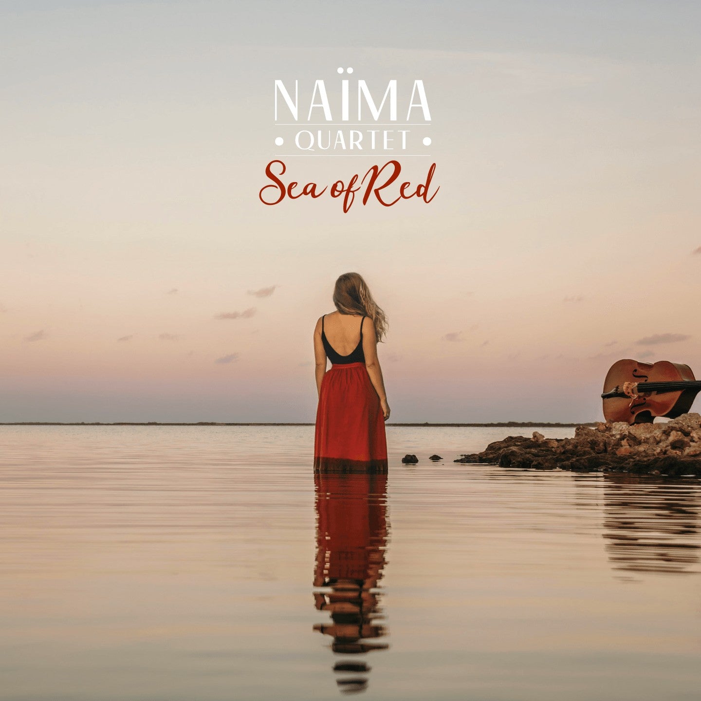 Pochette de : SEA OF RED - NAIMA QUARTET (CD)