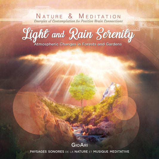 Pochette de : LIGHT & RAIN SERENITY - GIOARI (CD)