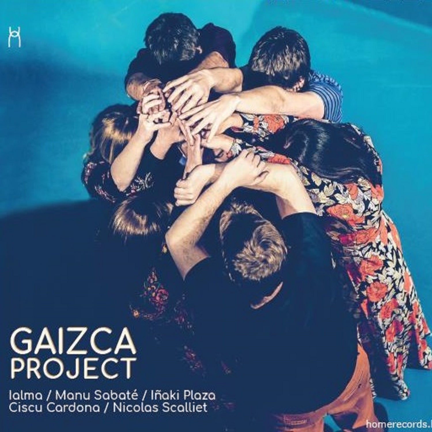 Pochette de : GAIZCA PROJECT - IALMA, MANU SABATÉ, IÑAKI PLAZA, CISCU CARDONA, NICOLAS SCALLIET (CD)