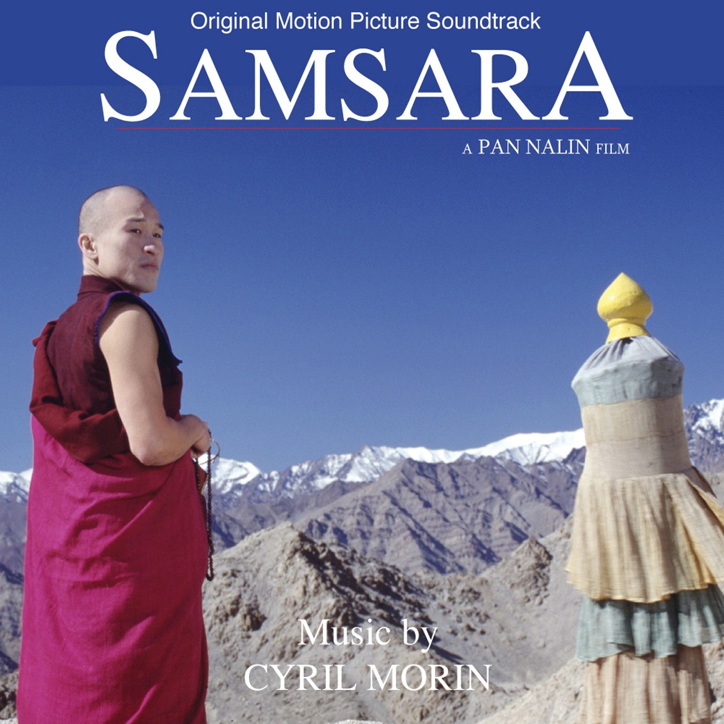 Pochette de : SAMSARA (ORIGINAL MOTION PICTURE SOUNDTRACK) - CYRIL MORIN (CD)