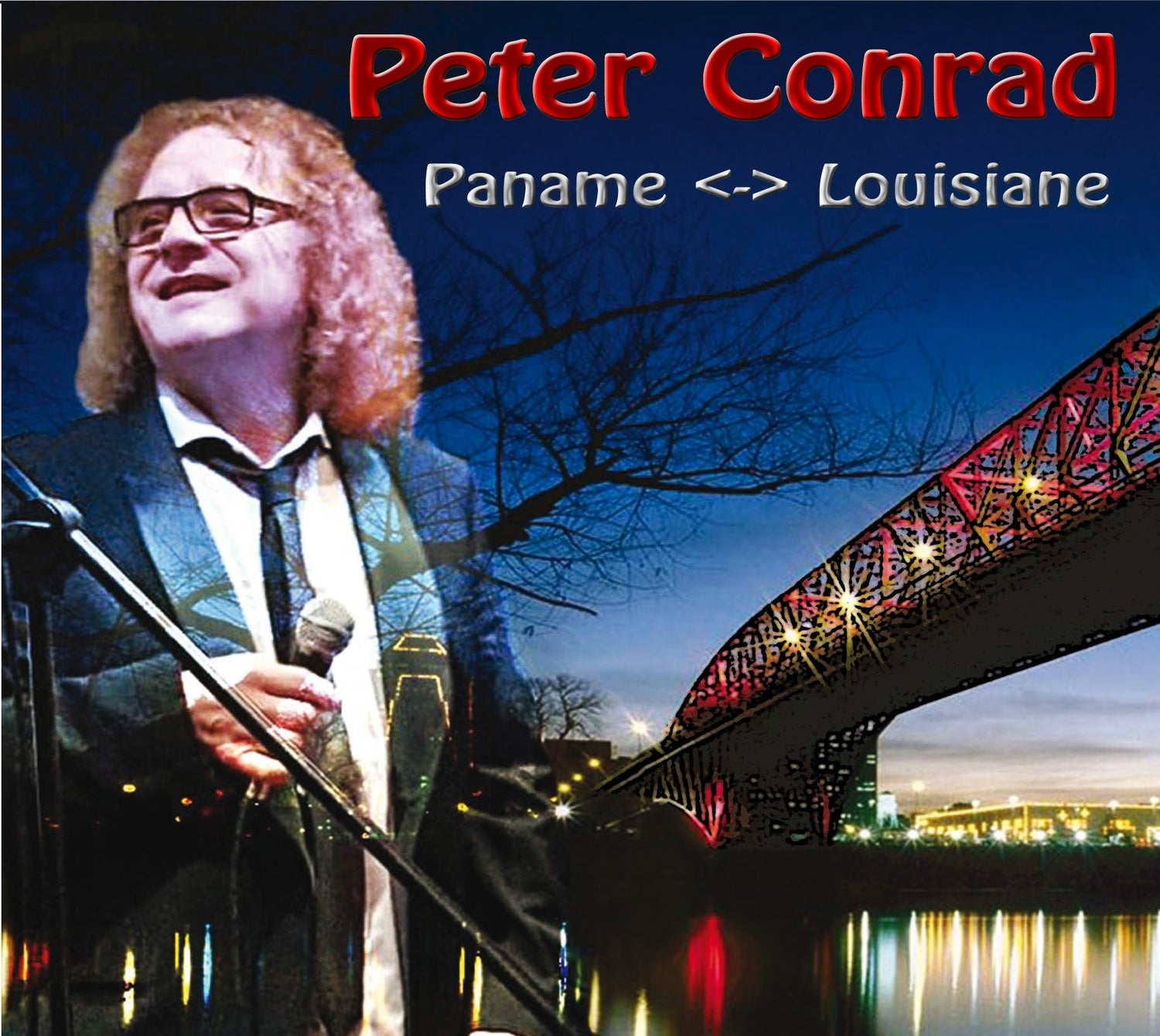 Pochette de : PANAME-LOUISIANE - PETER CONRAD (CD)