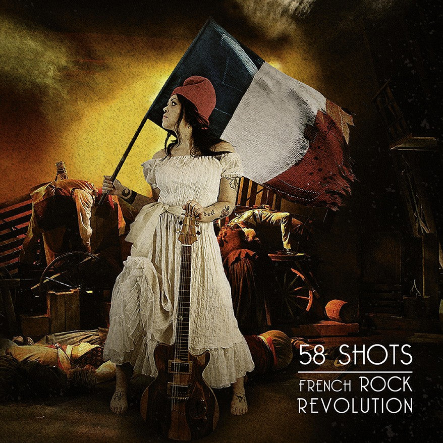 Pochette de : FRENCH ROCK REVOLUTION - 58 SHOTS (CD)