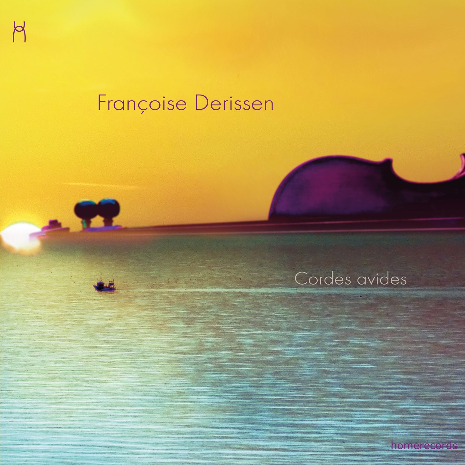 Pochette de : CORDES AVIDES - FRANÇOISE DERISSEN (CD)