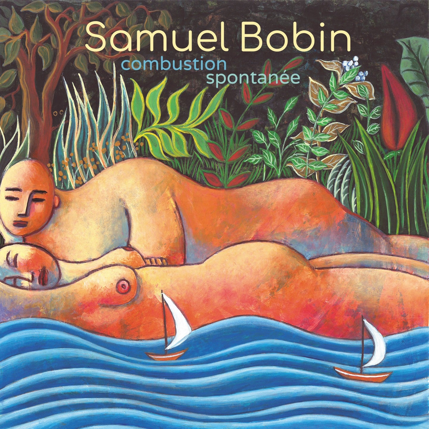 Pochette de : COMBUSTION SPONTANÉE - SAM BOBIN (CD)