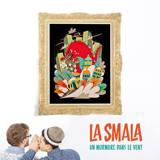 Pochette de : UN MURMURE DANS LE VENT - LA SMALA (CD)