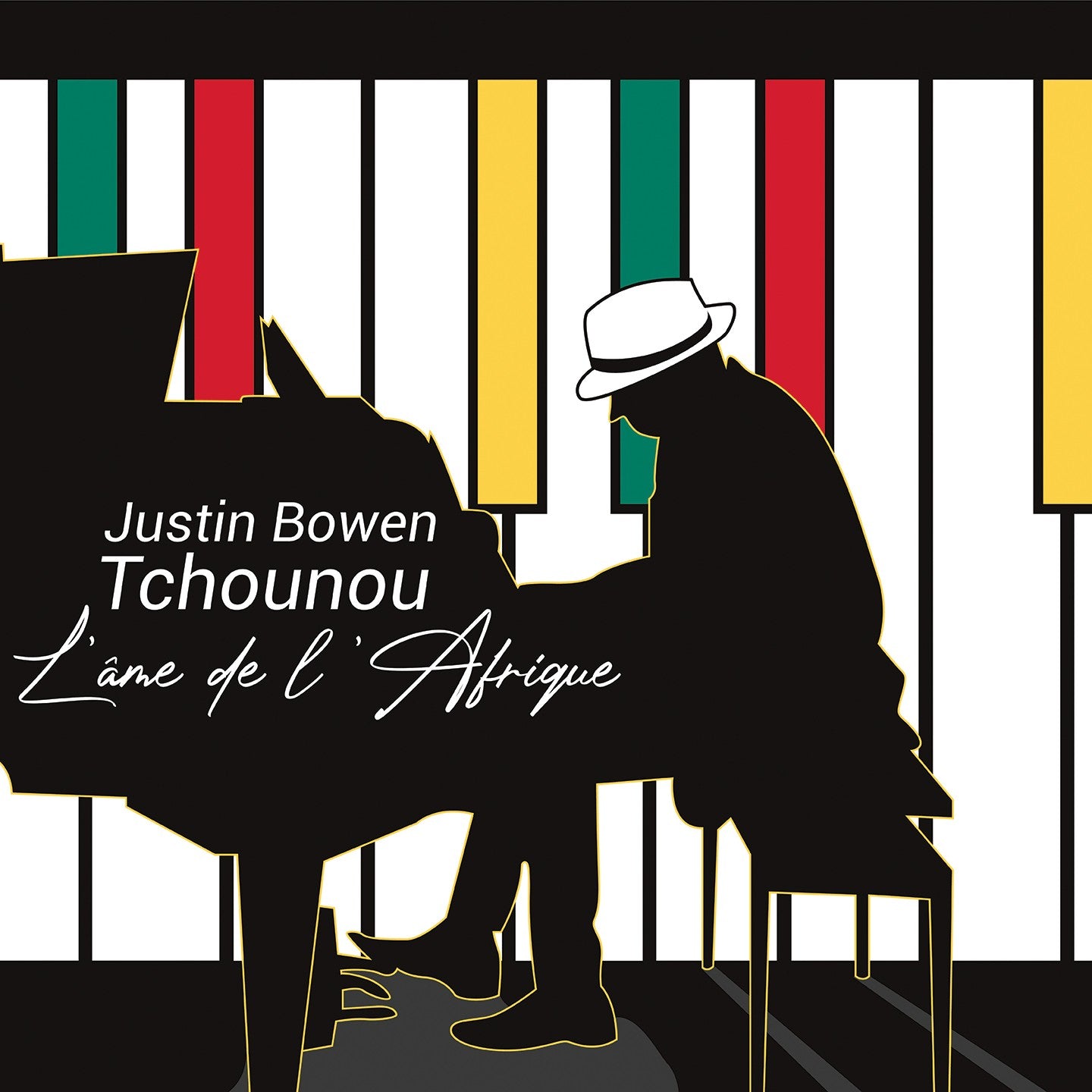 Pochette de : L'ÂME DE L'AFRIQUE - JUSTIN BOWEN TCHOUNOU (CD)