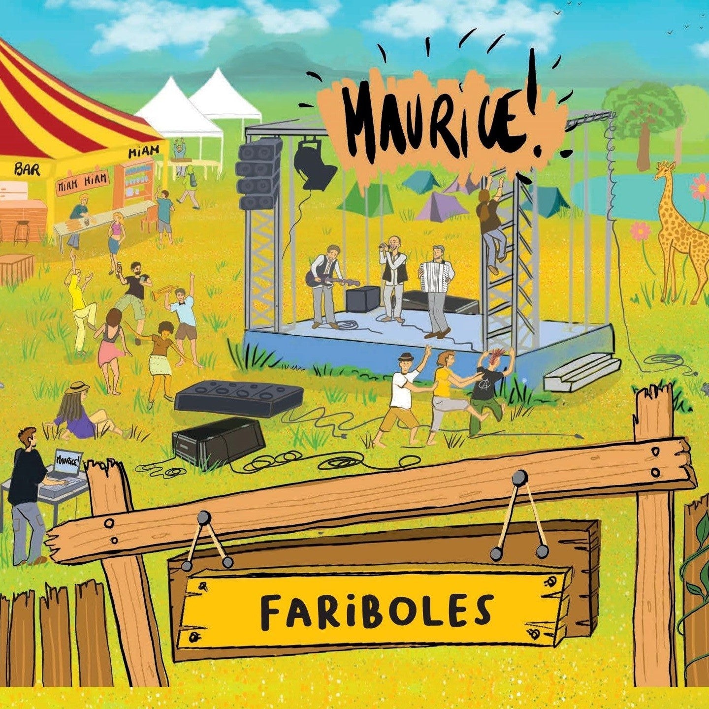 Pochette de : FARIBOLES - MAURICE! (CD)