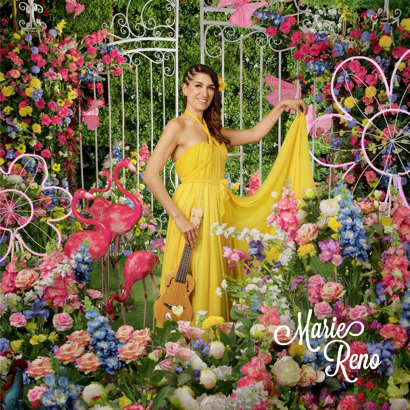 Pochette de : HAPPY FLOWER - MARIE RENO (CD)