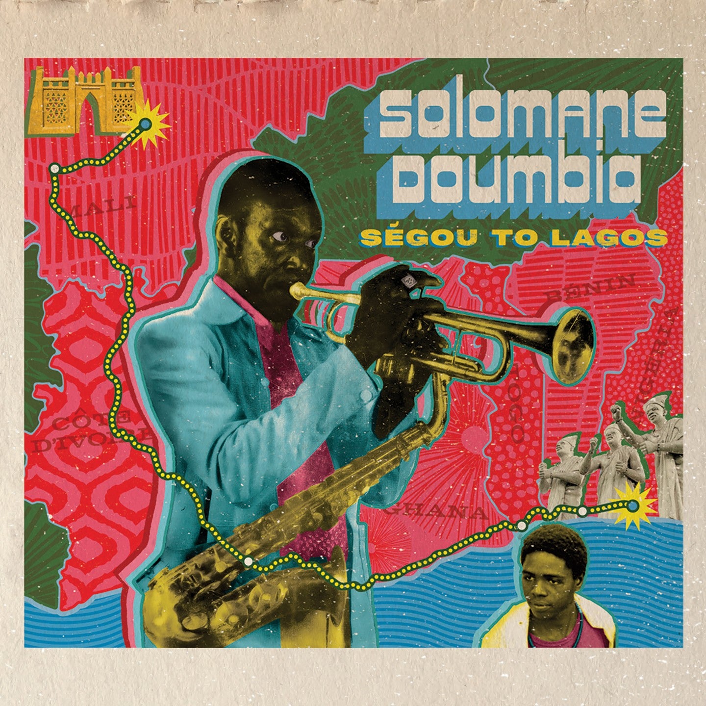 Pochette de : SÉGOU TO LAGOS - SOLOMANE DOUMBIA (CD)