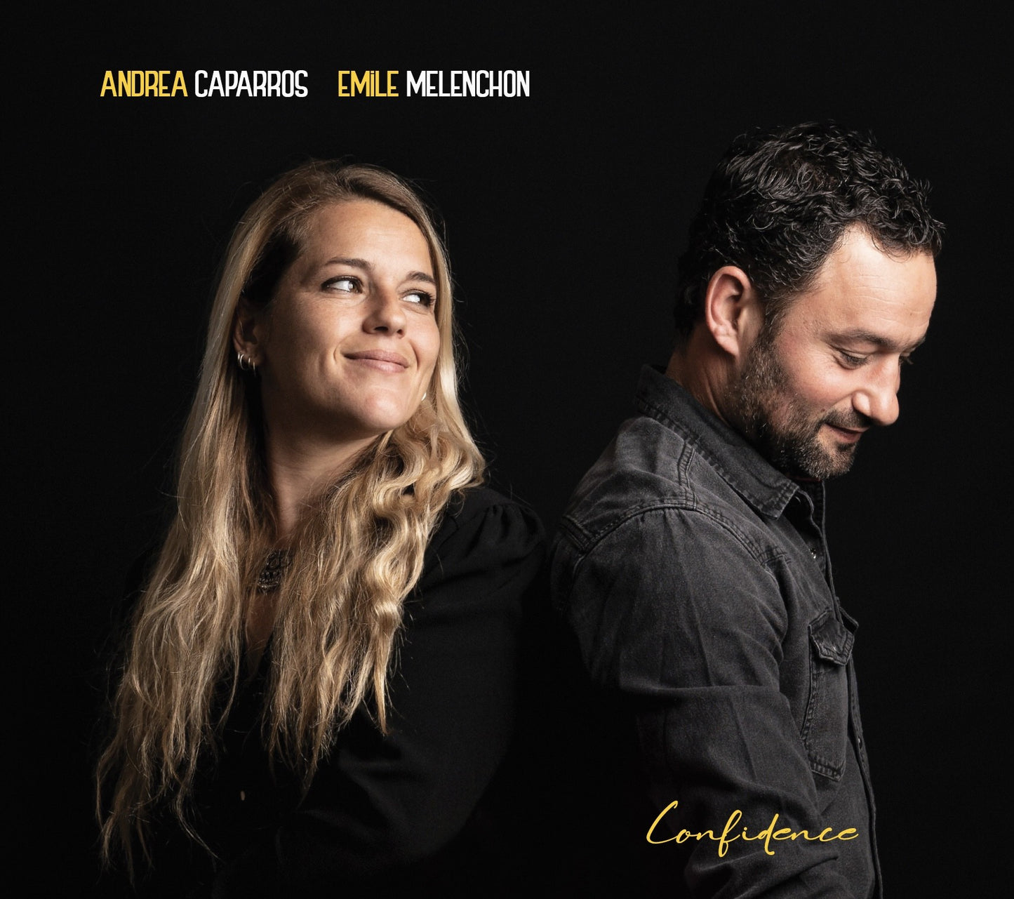 Pochette de : CONFIDENCE - ANDREA CAPARROS (CD)