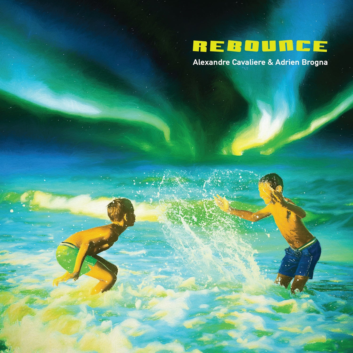 Pochette de : REBOUNCE - ALEXANDRE CAVALIERE / ADRIEN BROGNA (CD)