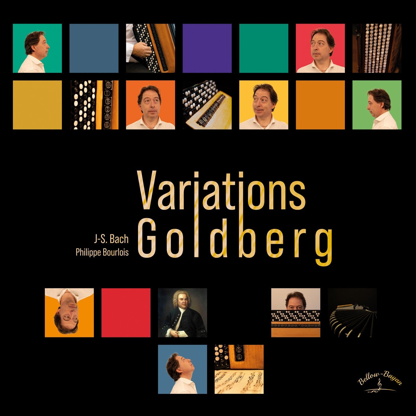 Pochette de : VARIATIONS GOLDBERG - J.S. BACH - PHILIPPE BOURLOIS (CD)